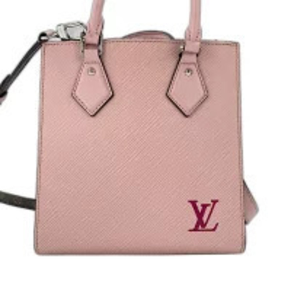 Louis Vuitton Sac Plat Handbag Pink
